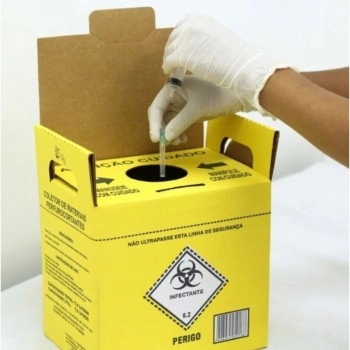 Caixa Coletora de Material Perfurante 7L - Descarbox