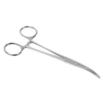 Pinça Kelly Curva 14cm Aço Inox ABC