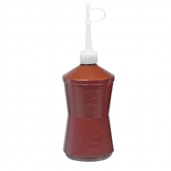Almotolia 500ml Frasco Marrom com Bico Reto J. Prolab