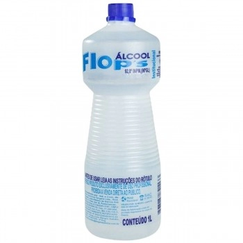 Álcool 92,8° 1 Litro - Flops