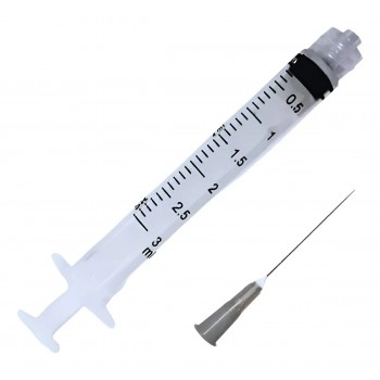 Seringa Bico Lock 3ml Com Agulha 25 X 0,7mm SR