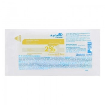 Escova de Assepsia Clorexidina 2% Antisséptico 22ml Vic Pharma