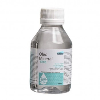Óleo Mineral 100% Laxante e Terapia Uso Tópico 100ml Farmace