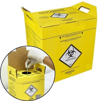 Caixa Coletora de Material Perfurante 13L - Descarbox