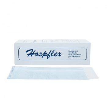Envelope para Esterilização Papel Grau Cirúrgico 30x40cm Hospflex