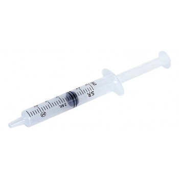 Seringa 3mL Descartável Bico Luer Slip Sem Agulha - SR