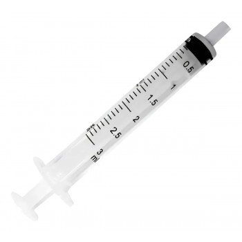 Seringa 3mL Descartável Bico Slip sem Agulha - Sr