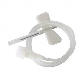 Scalp nº19G Estéril Branco Acesso Venoso Luer Lock Medix