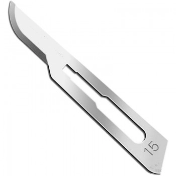 Lâmina De Bisturi N°15 Aço Carbono Biomass