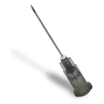Agulha Cinza Estéril 0,70x30mm Com 100 Unidades Descarpack