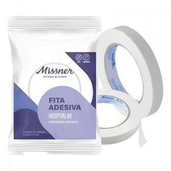 Fita Adesiva Hospitalar Crepe 19mm x 50m Missner