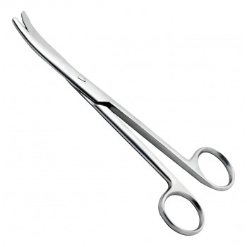 Tesoura Mayo Stille Curva 15cm Aço Inox Cirúrgica Weldon