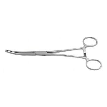 Pinça Kocher Curva 16cm Aço Inoxidável - Abc
