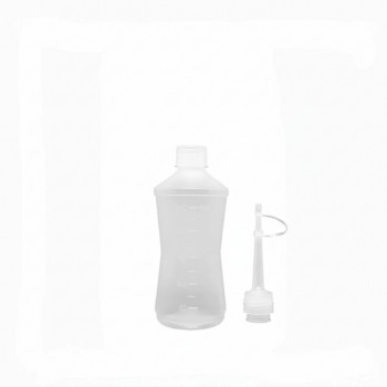Almotolia 250ml Frasco Branco com Bico Reto J. Prolab
