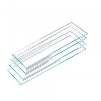 Lâmina para Microscópio Lisa Não Lapidada 26x76mm com 50 Unidades - Exacta