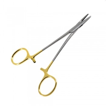 Porta Agulha Olsen Hegar com Vídea 14cm Aço Inox ABC