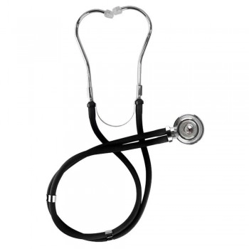 Estetoscópio Rappaport Cardiorrespiratório Preto Premium