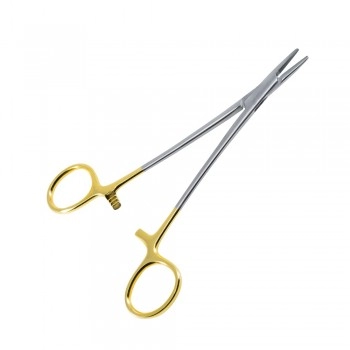 Porta Agulha Mayo Hegar com Vídea 16cm Aço Inox ABC