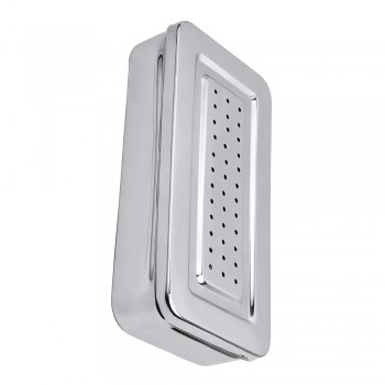 Estojo Perfurado 22,5x10,5x3cm Inox – Fava