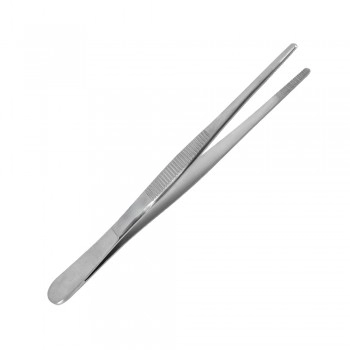 Pinça Anatômica de Dissecção com Serrilha Reta 14cm Aço Inoxidável - Abc