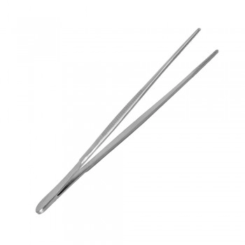 Pinça Anatômica de Dissecção com Serrilha Reta 14cm Aço Inoxidável - Abc