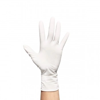 Luva Látex Com Pó Tamanho PP Com 100 Unidades Medix