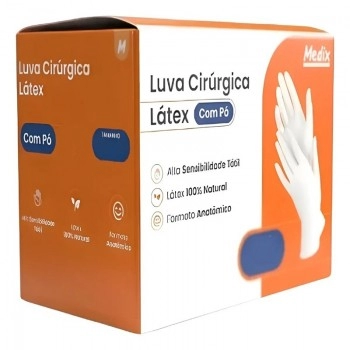 LUVA CIRUR. ESTERIL 7.0 PAR (SUPREME) - MEDIX