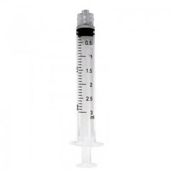 Seringa 3mL Bico Luer Lock Sem Agulha - BD