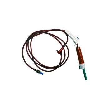 Equipo Macrogotas Fotossensível com Filtro Injetor Lateral Conector Luer Lock Lamedid