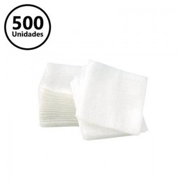 Gaze Curativo Compressa 13 Fios 500 Unidades 7,5x7,5cm Rebecca - America Medical