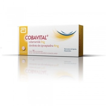 Cobavital Cobamamida 1mg com 16 Comprimidos Abbott