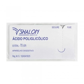 FIO VICRYL (ÁCIDO POLIGLICÓLICO) 2-0 C/A 3,5 MR - SHALON