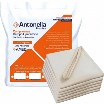 CAMPO OPERATÓRIO 23X25 8G ANTONELLA C/50 UNID.