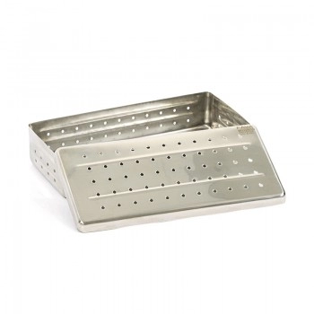 Estojo Perfurado Autoclavável 26x12x6cm Inox – Fava