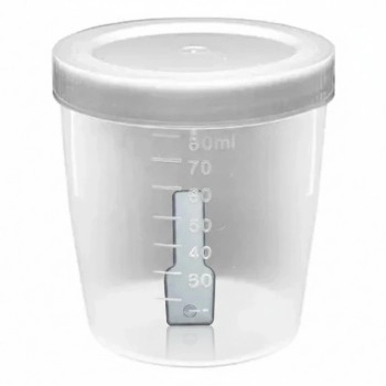 COLETOR UNIVERSAL 80ML N/E C/PA - CRALPLAST