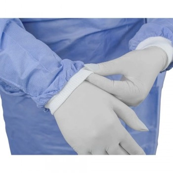 AVENTAL CIRURGICO ESTERIL G 43G C/1 UNIDADE (AZUL) - MEDIX