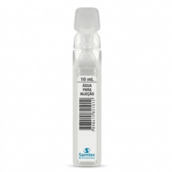 AGUA PARA INJEÇÃO 10ML - SAMTEC