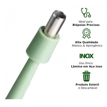 Punch Dermatológico Para Biopsia 5mm - Cirúrgica Fernandes