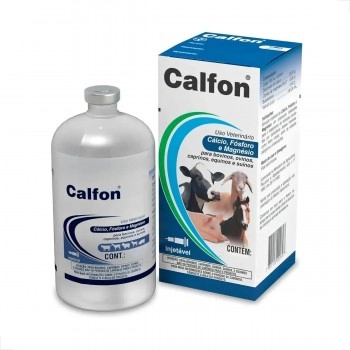 Calfon® Injetável 500mL Suplemento de Cálcio, Fósforo e Magnésio – Elanco