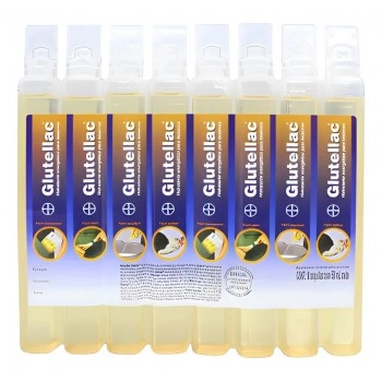 Glutellac Eletrolítico Suplemento Hidratante com 8 Ampolas 50ml - Elanco