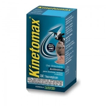 Kinetomax Injetável 50ml Antibiótico Dose Única - Elanco
