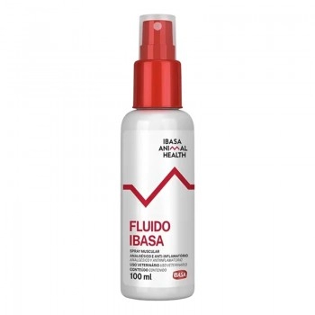 Fluido Muscular Spray 100ml para Dores e Entorses - Ibasa