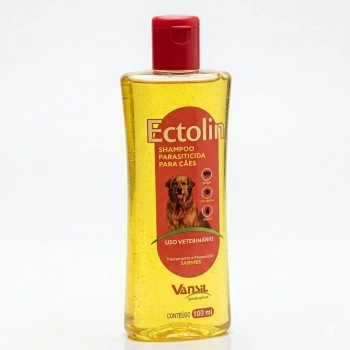 Ectolin Shampoo Antipulgas Para Cães 300ml Vansil