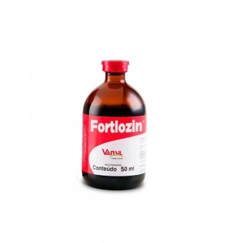 Fortlozin Tilosina 20% Antimicrobiano Injetável 50ml - Vansil