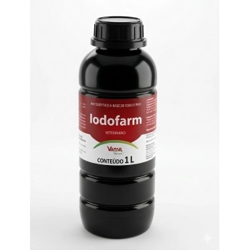 Iodofarm Desinfetante 1 Litro à Base de Iodo Vansil
