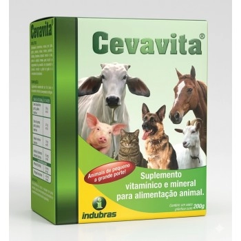 Cevavita 200g Suplemento Vitamínico Mineral Indubras