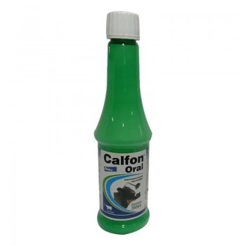 Calfon Oral 350ml Suplemento Mineral Cálcio para Bovinos Bayer Elanco