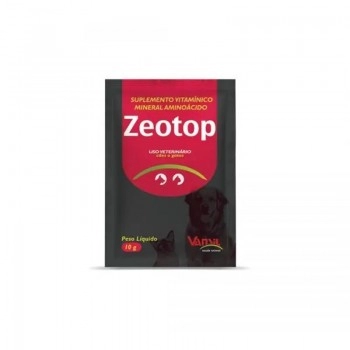 Zeotop Suplemento Vitamínico Mineral Aminoácido 10g com 10 Sachês Vansil