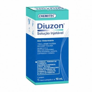 Diuzon Injetável Diurético e Anti-Inflamatório 10mL - Chemitec
