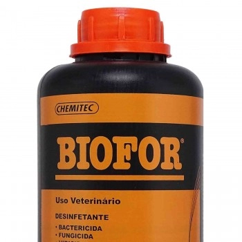 Biofor Desinfetante 1 Litro Bactericida e Fungicida Chemitec